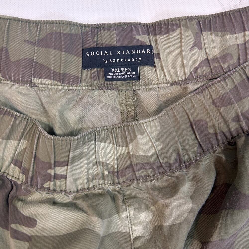 2 Pair Casual Comfy Active Shorts Camo Animal Loose Fit Boardwalk Size XXL - Picture 5 of 8